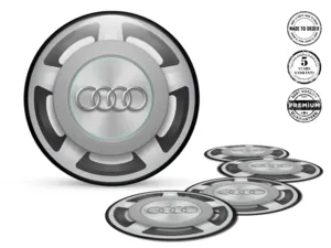 Audi Pegatinas Bombadas Avanzadas Grilla Empuje Radiante